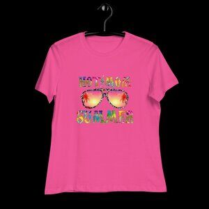 Hot mom Summer Women's Relaxed T-Shirt in multiple colors sizes S-3X